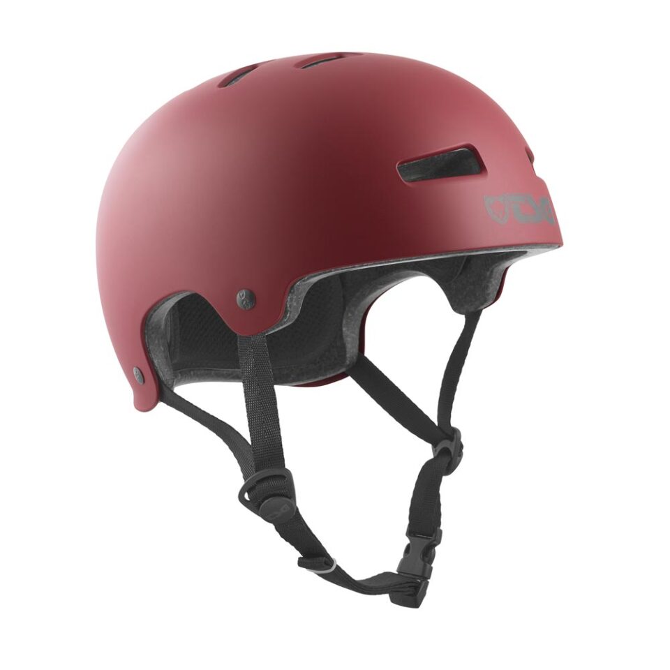 Evolution Helmet - Satin Oxblood